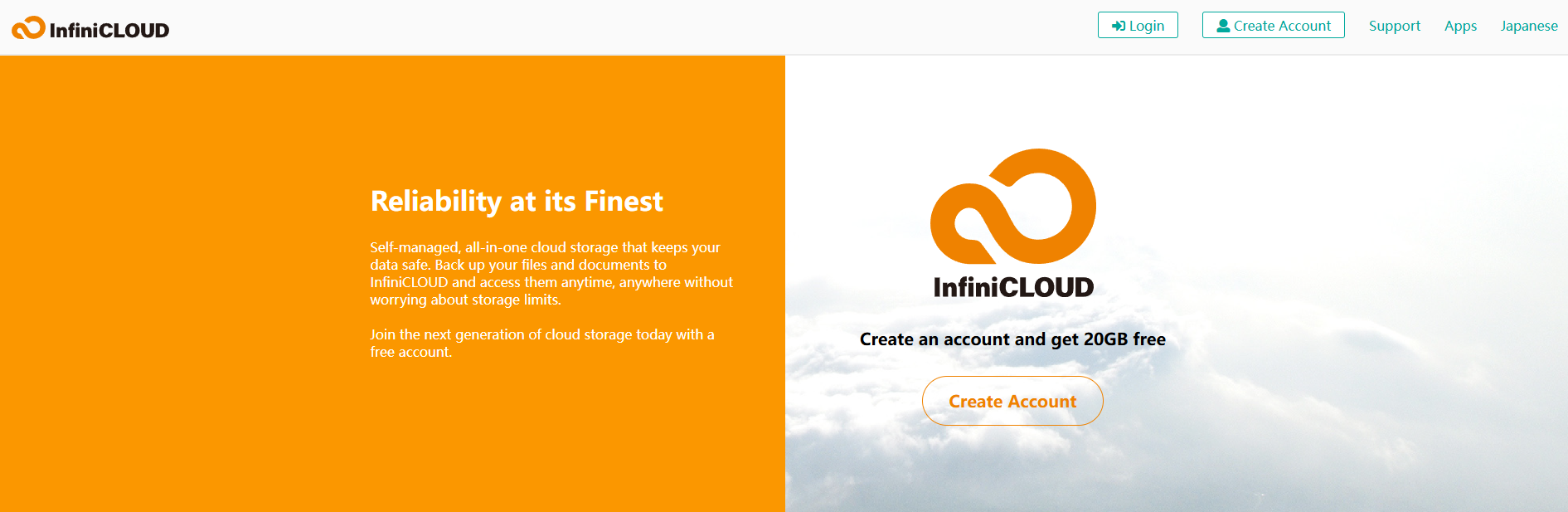 【白嫖】免费永久25G大容量WebDAV，日本老牌网盘InfiniCLOUD