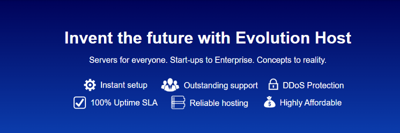 免费申请+Evolution+Host+VPS